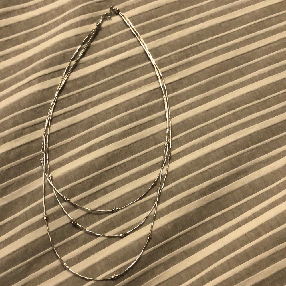 Three tier necklace